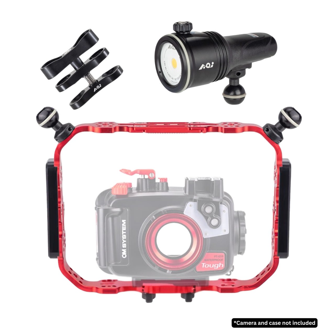 AOI OM TG-7 Video Light Travel Package