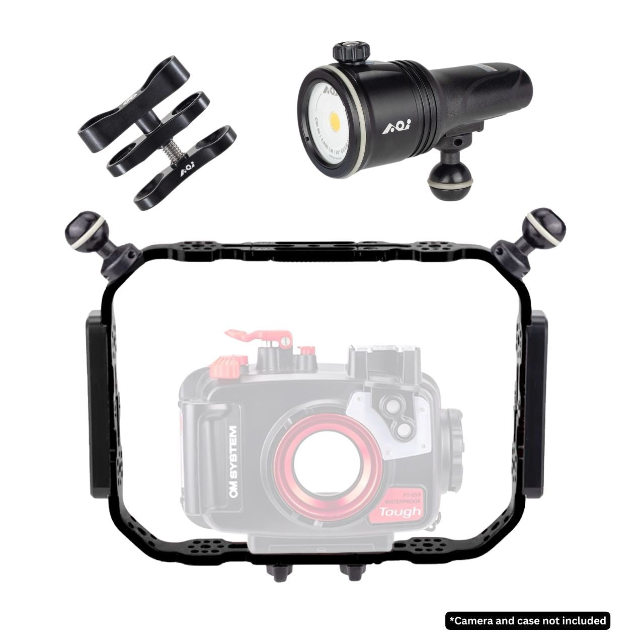 AOI OM TG-7 Video Light Travel Package
