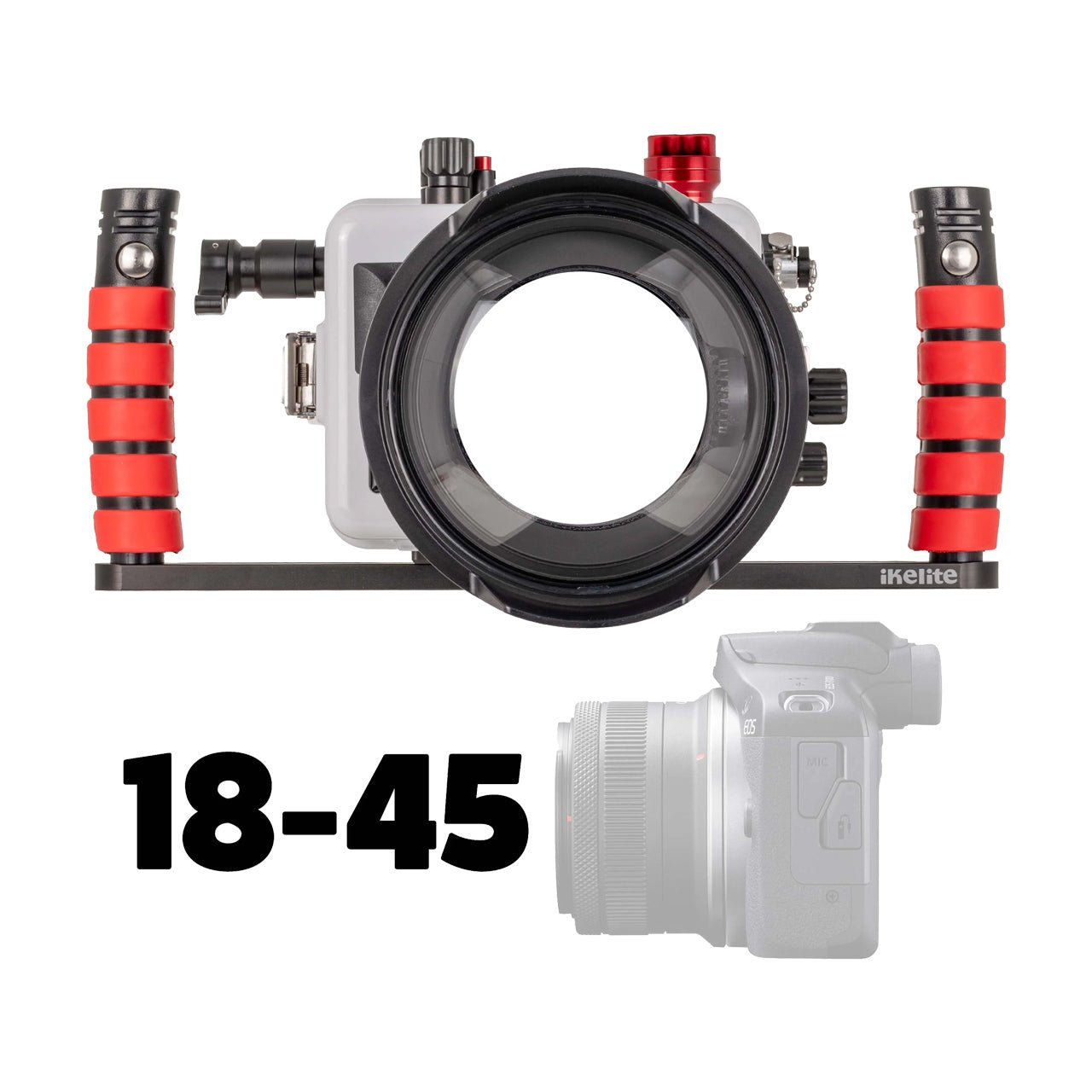Ikelite Underwater Housing Canon R100 15-45mm Fibre Optic 200DLM