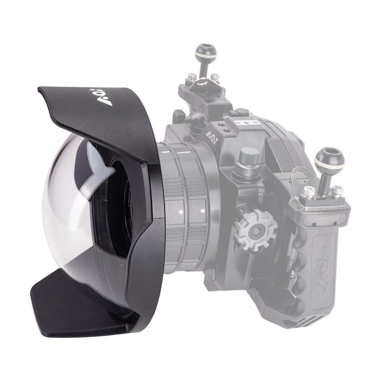 AOI Underwater Dome Port 220mm for AX Port Mount