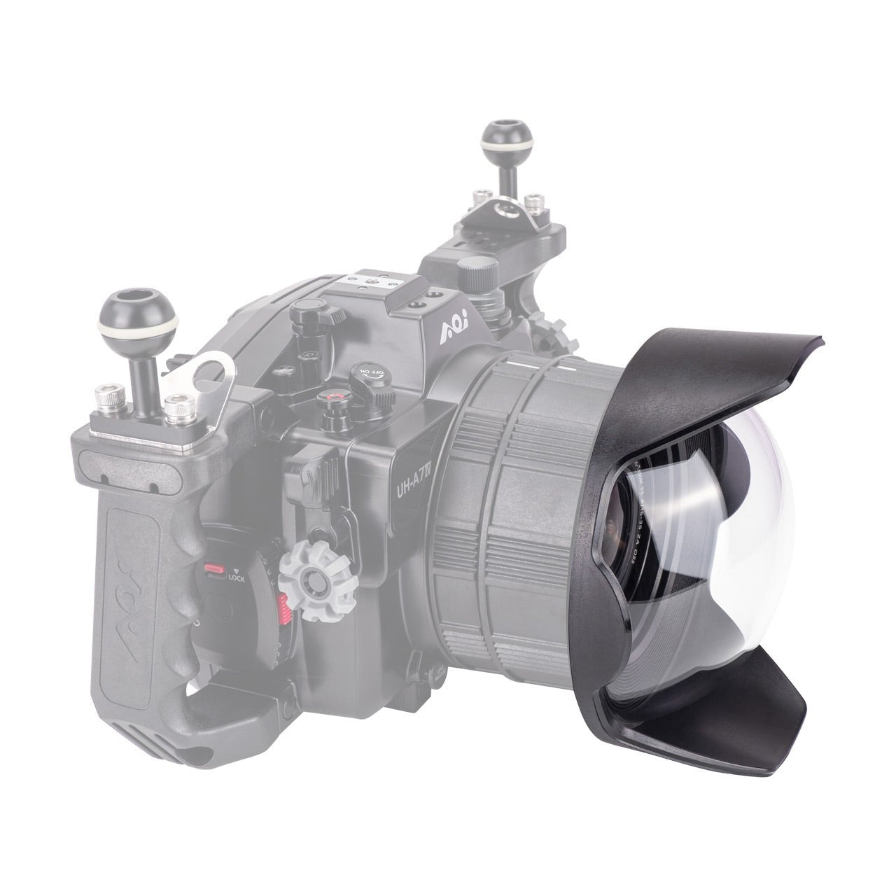 AOI Underwater Dome Port 160mm for AX Port Mount