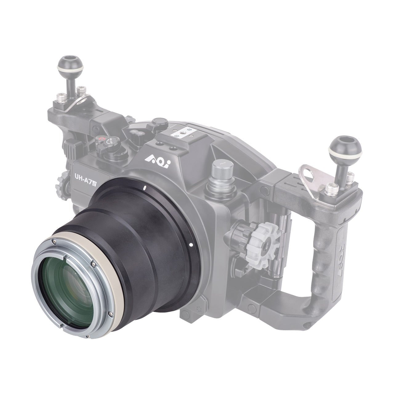 AOI Underwater Flat Port - 90 for AX Port Mount