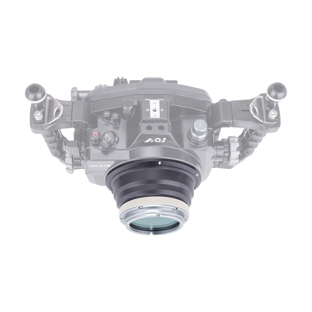 AOI Underwater Flat Port - 55 for AX Port Mount