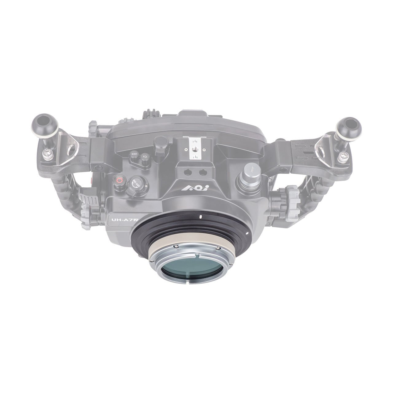 AOI Underwater Flat Port - 26 for AX Port Mount