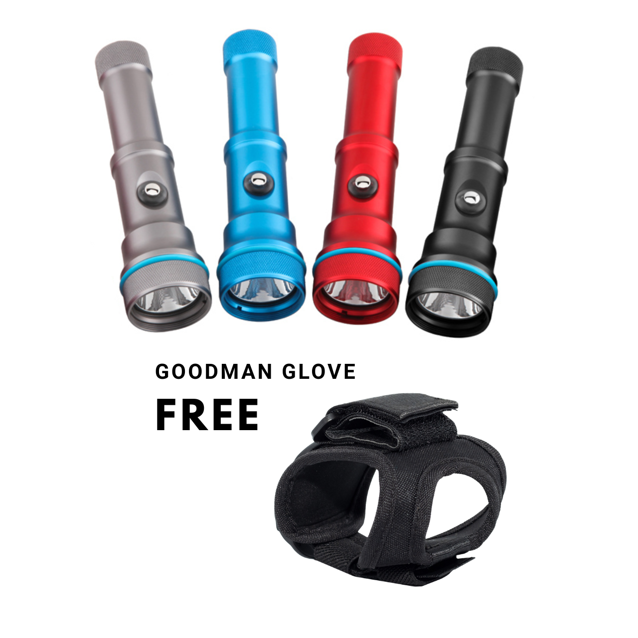 X-Adventurer M1800 Torch & Free Soft Goodman Handle