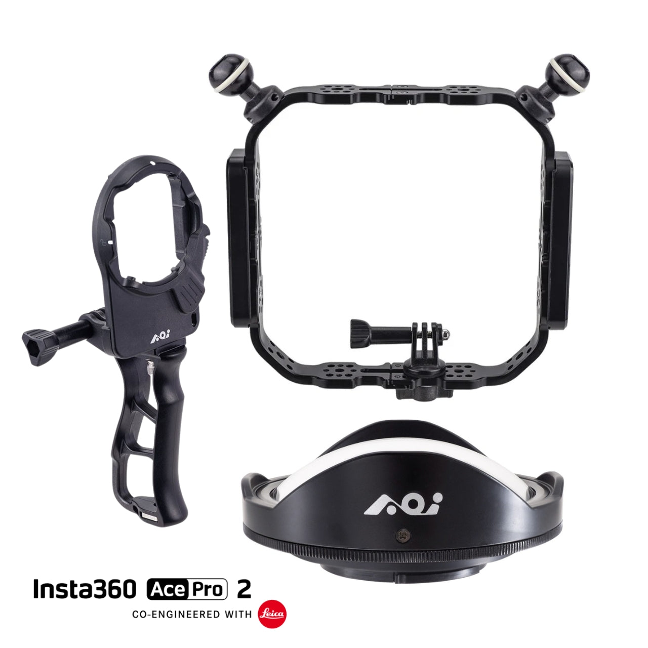 AOI Compact Tray & Wide Angle Lens Insta360 Ace Pro 2 Travel Kit