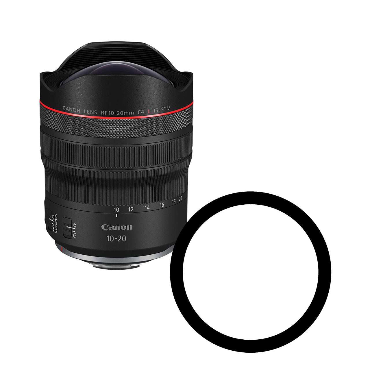 Ikelite Anti-Reflection Ring Canon RF-S 10-20