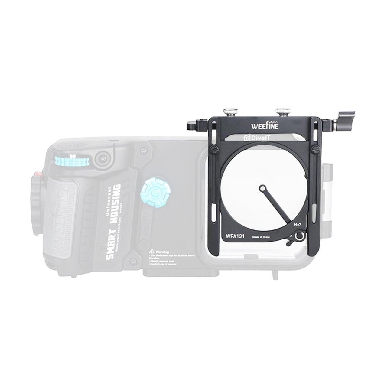 Weefine Flip Lens Holder for Smartphone Housing