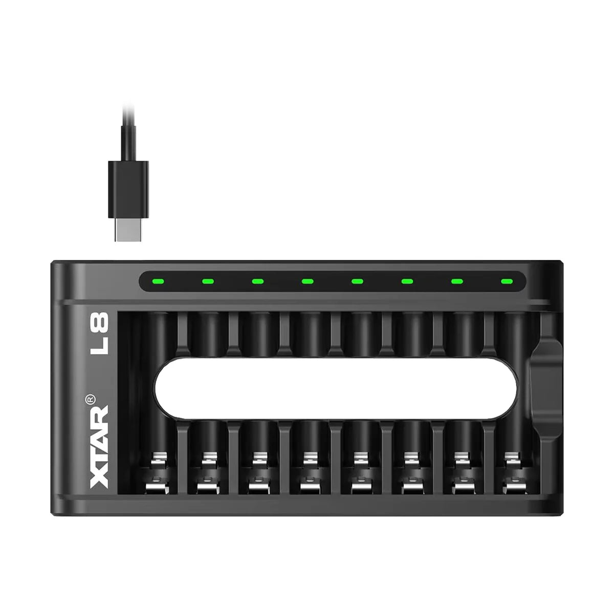 XTAR L8 Batter Charger for 8 x AA or AAA Batteries