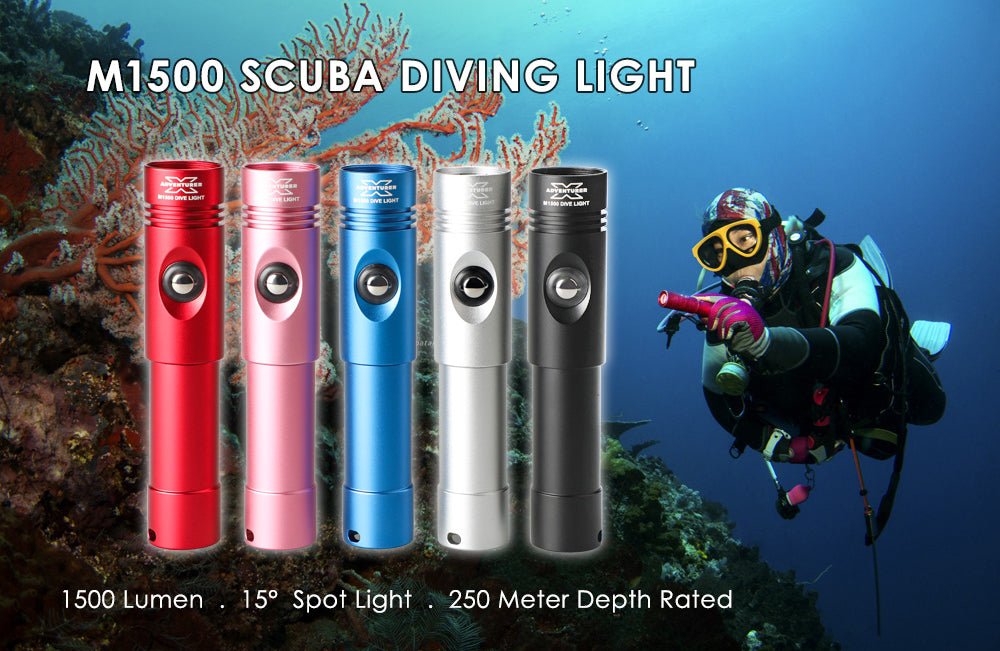 Dive Torch X-Adventurer M1500SL