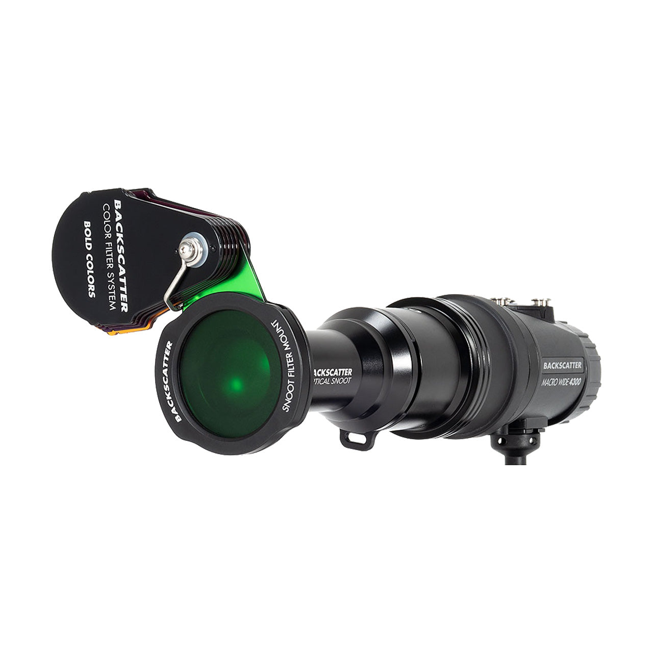 Backscatter Mini Flash 2 Underwater Strobe with OS-1 Snoot & Colour Filter Kit