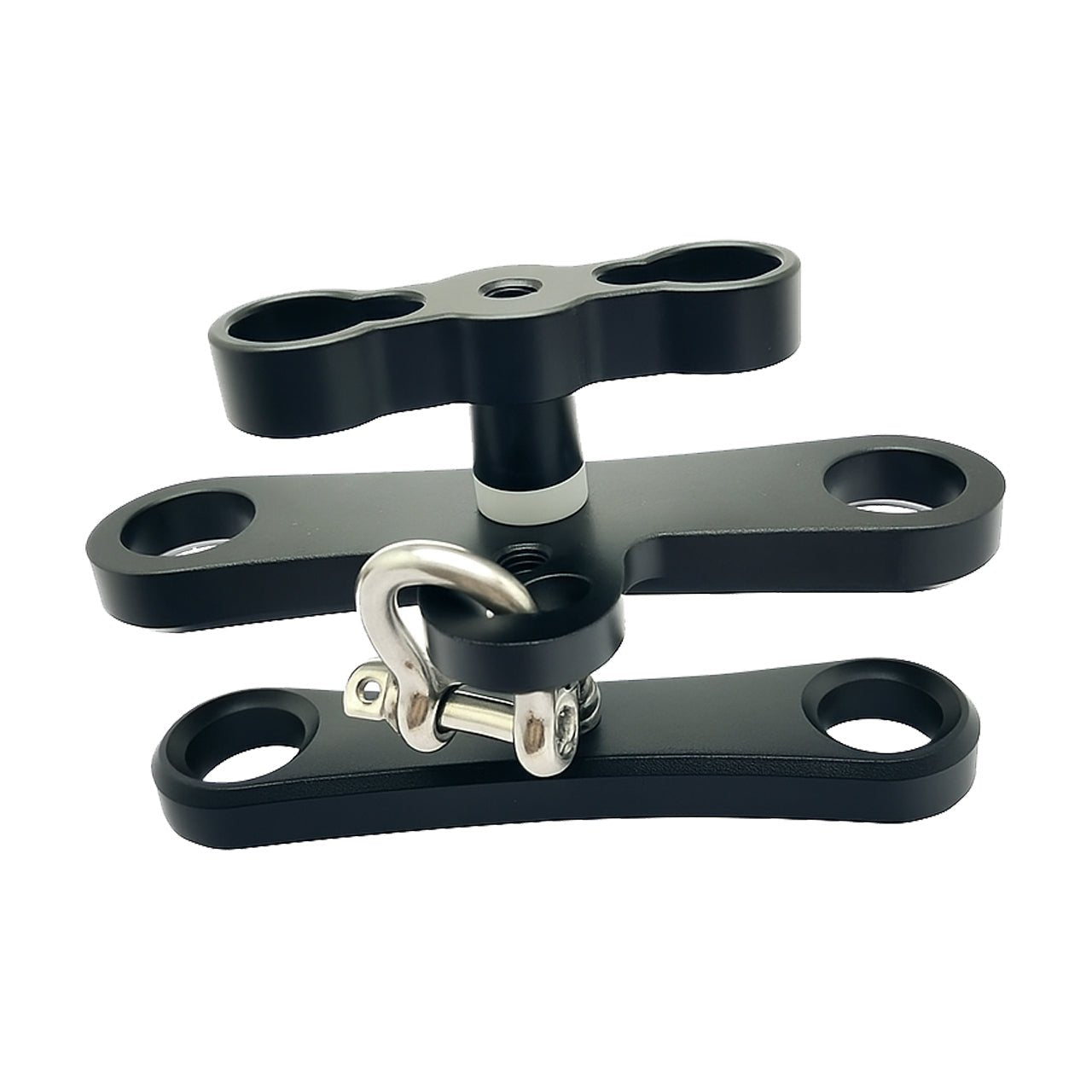 Hyperion Aluminium Ball Clamp for Float Arms with D-Shackle