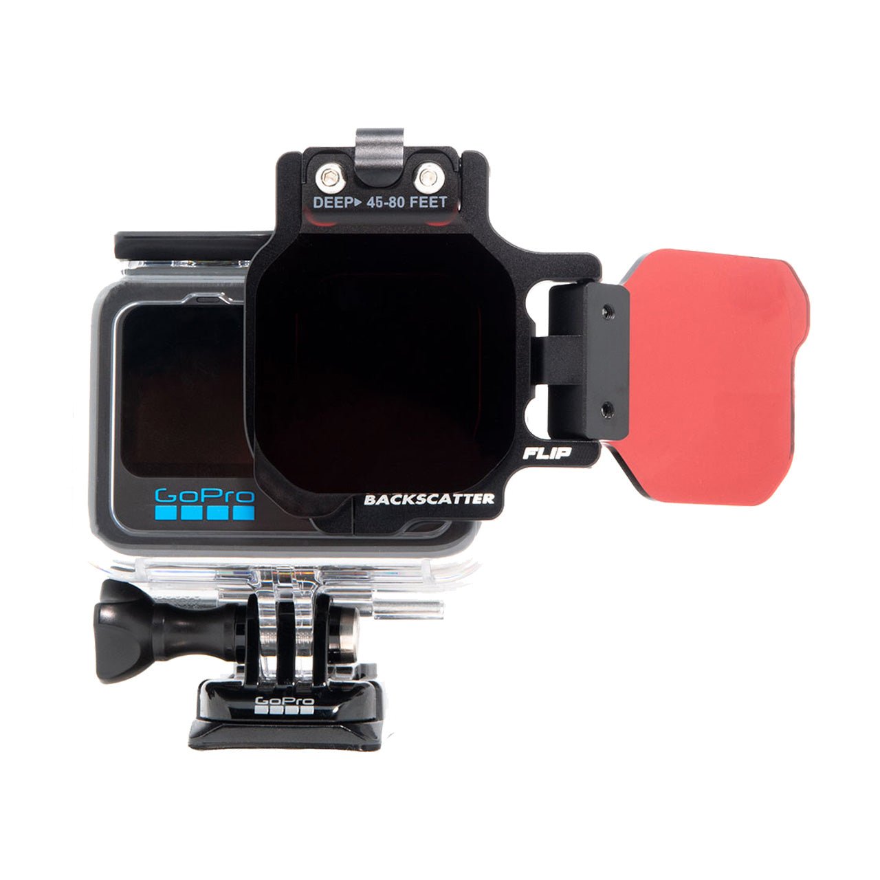 BACKSCATTER FLIP13 Two Filter Kit with DIVE & DEEP Filters for GoPro HERO Cameras