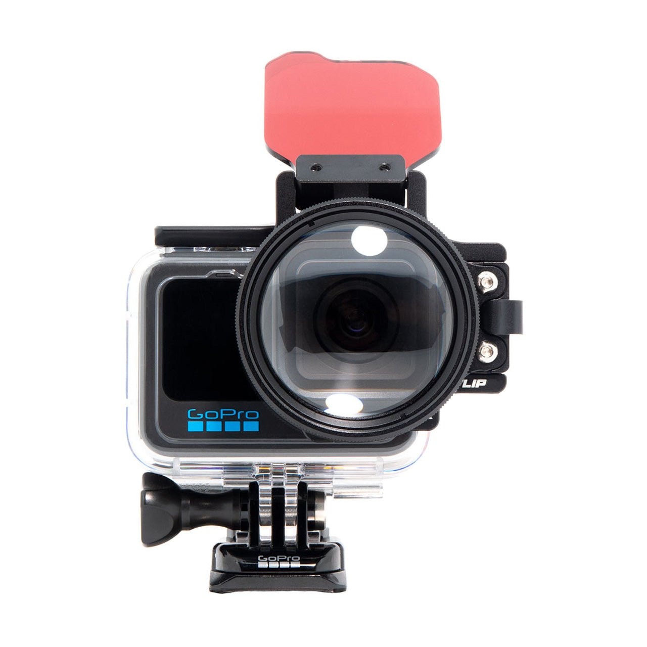 BACKSCATTER FLIP13 Pro Package with DIVE & DEEP Filters & +15 MacroMate Mini Lens for GoPro HERO Cameras