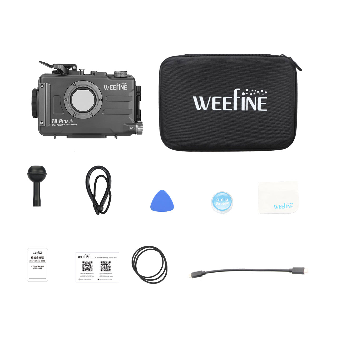 Weefine Underwater Housing OM TG-7 PRO2