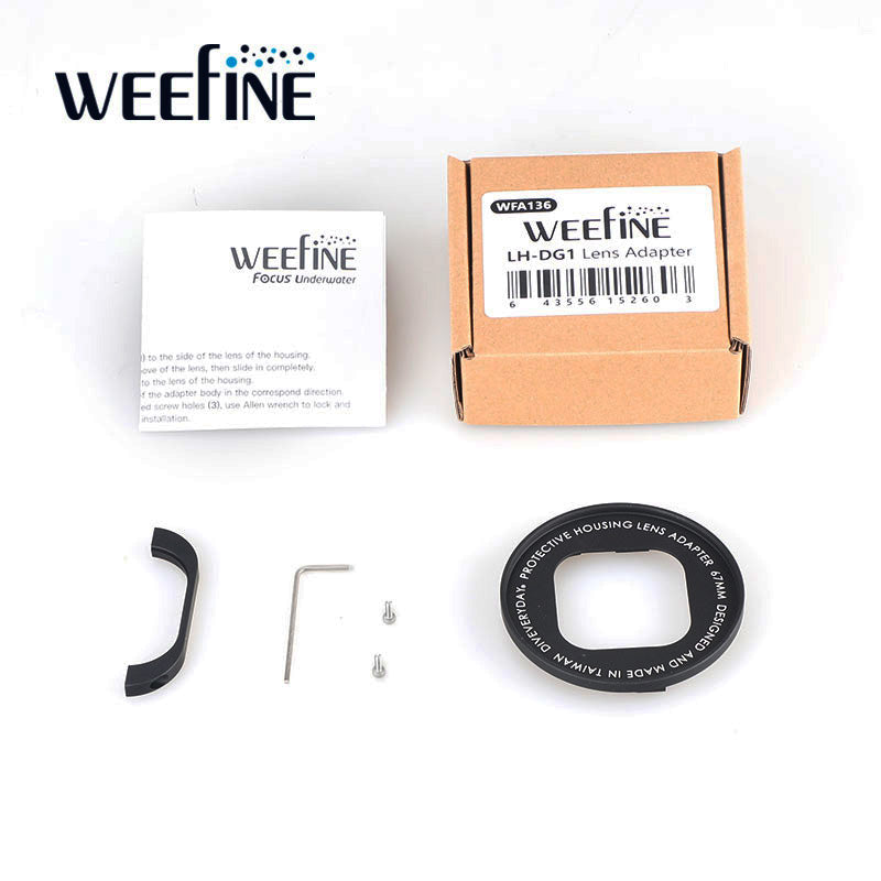 Weefine LH-DG1 GoPro Lens Adapter M67