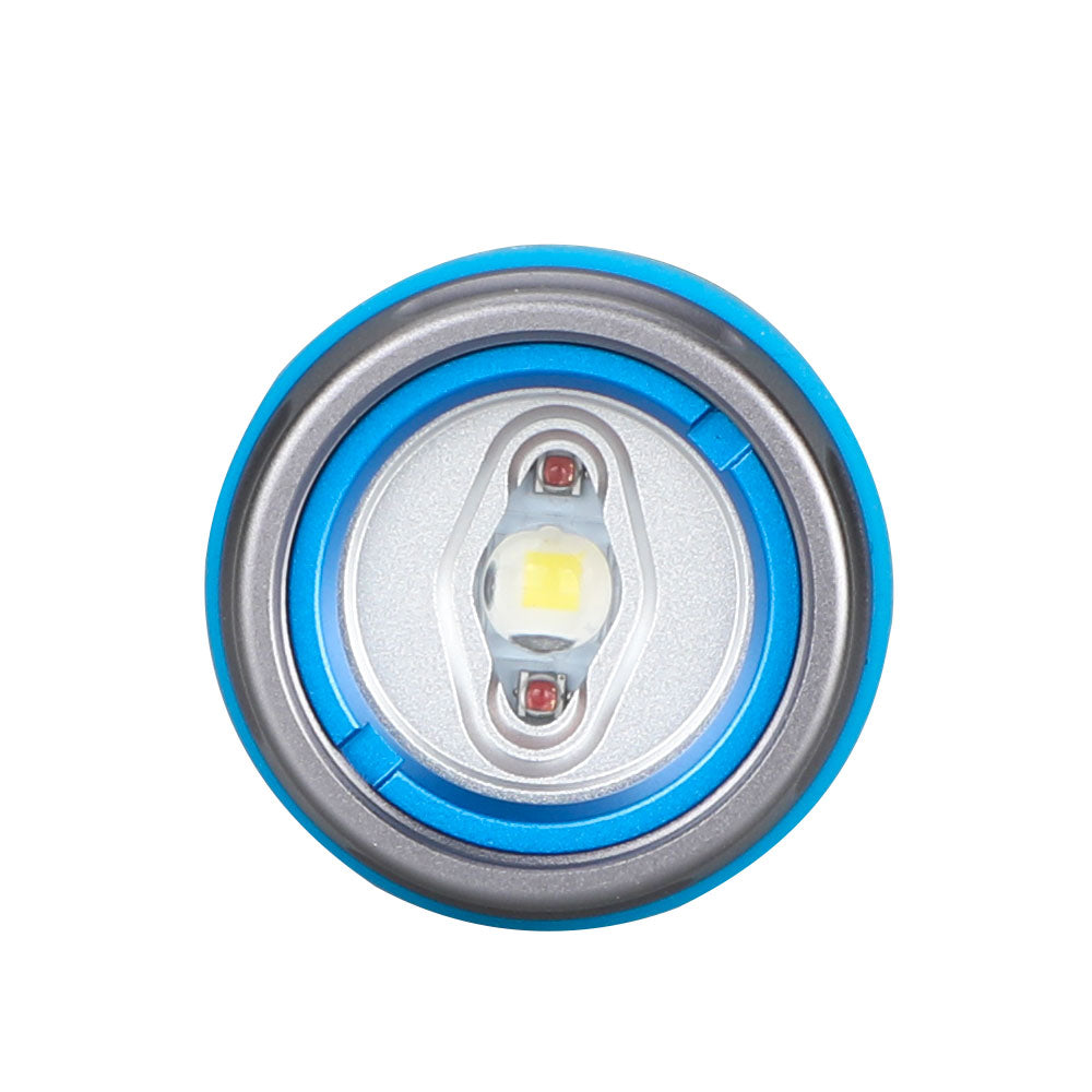 Weefine Smart Focus 1200 v2 Underwater Video Light with Snoot & Filters