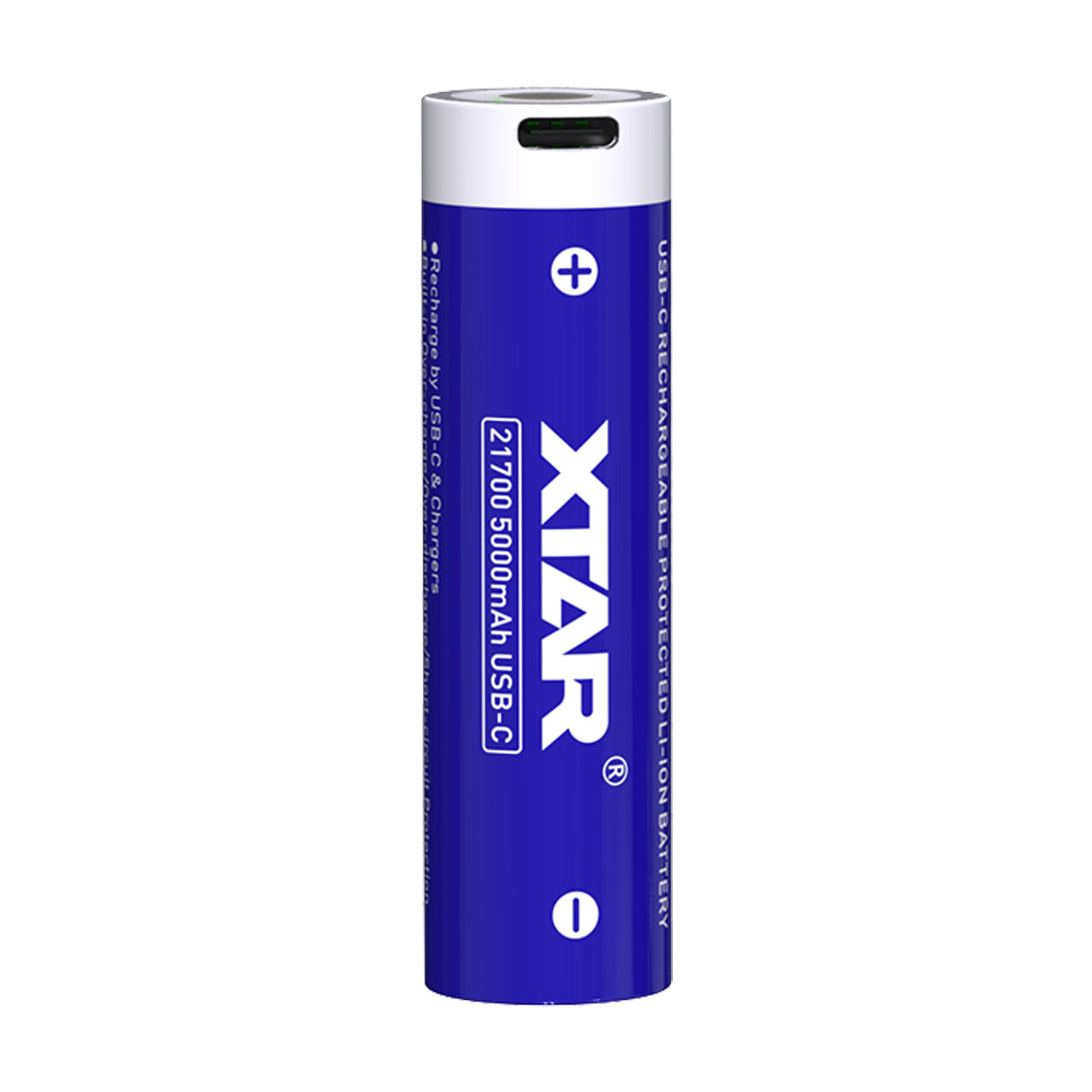 Xtar 21700 Battery with USB-C Charging