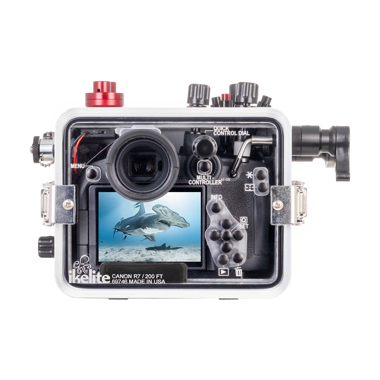 Ikelite Underwater Housing Canon R7 Fibre Optic 200DLM