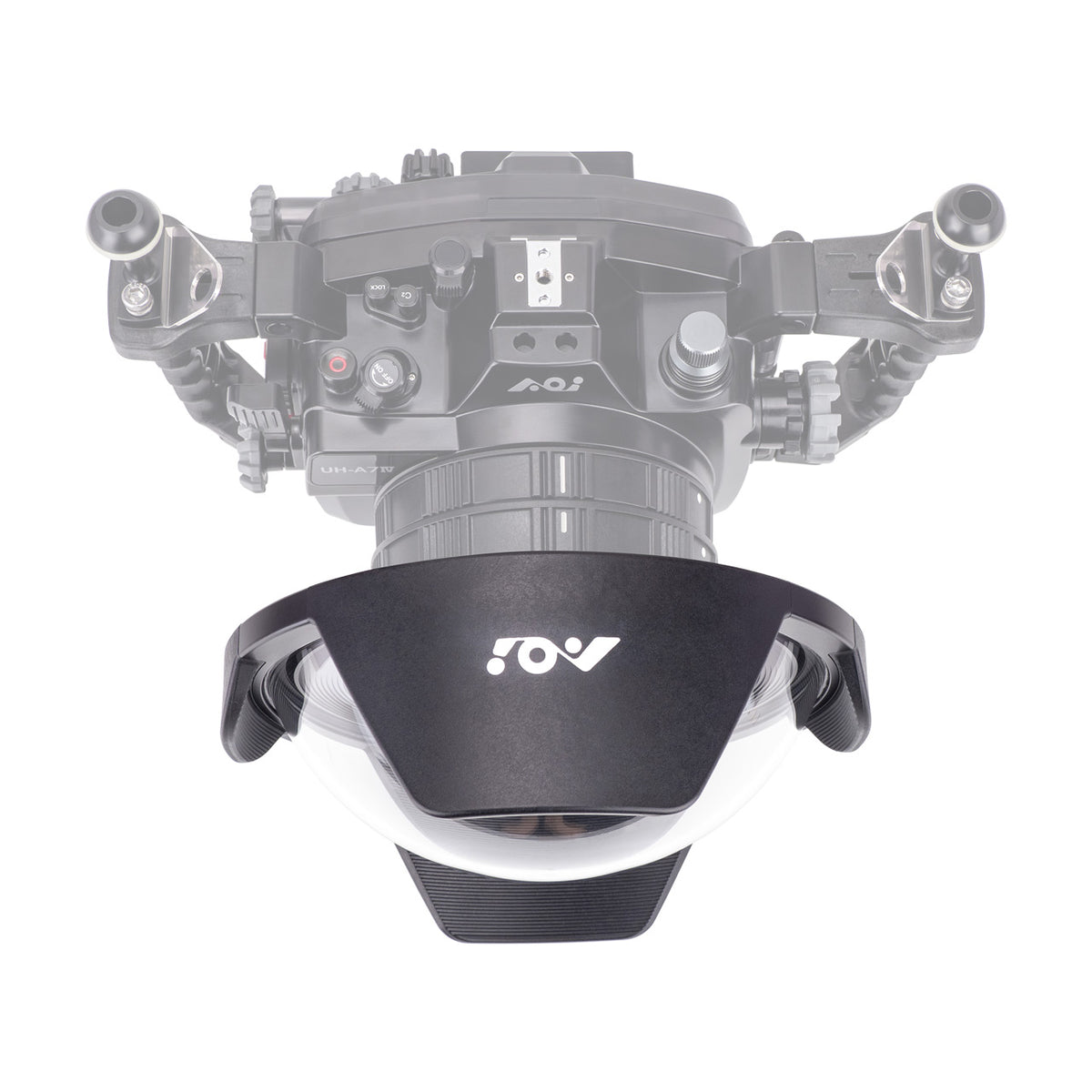 AOI Underwater Dome Port 220mm Glass Dome Port for AX Port Mount