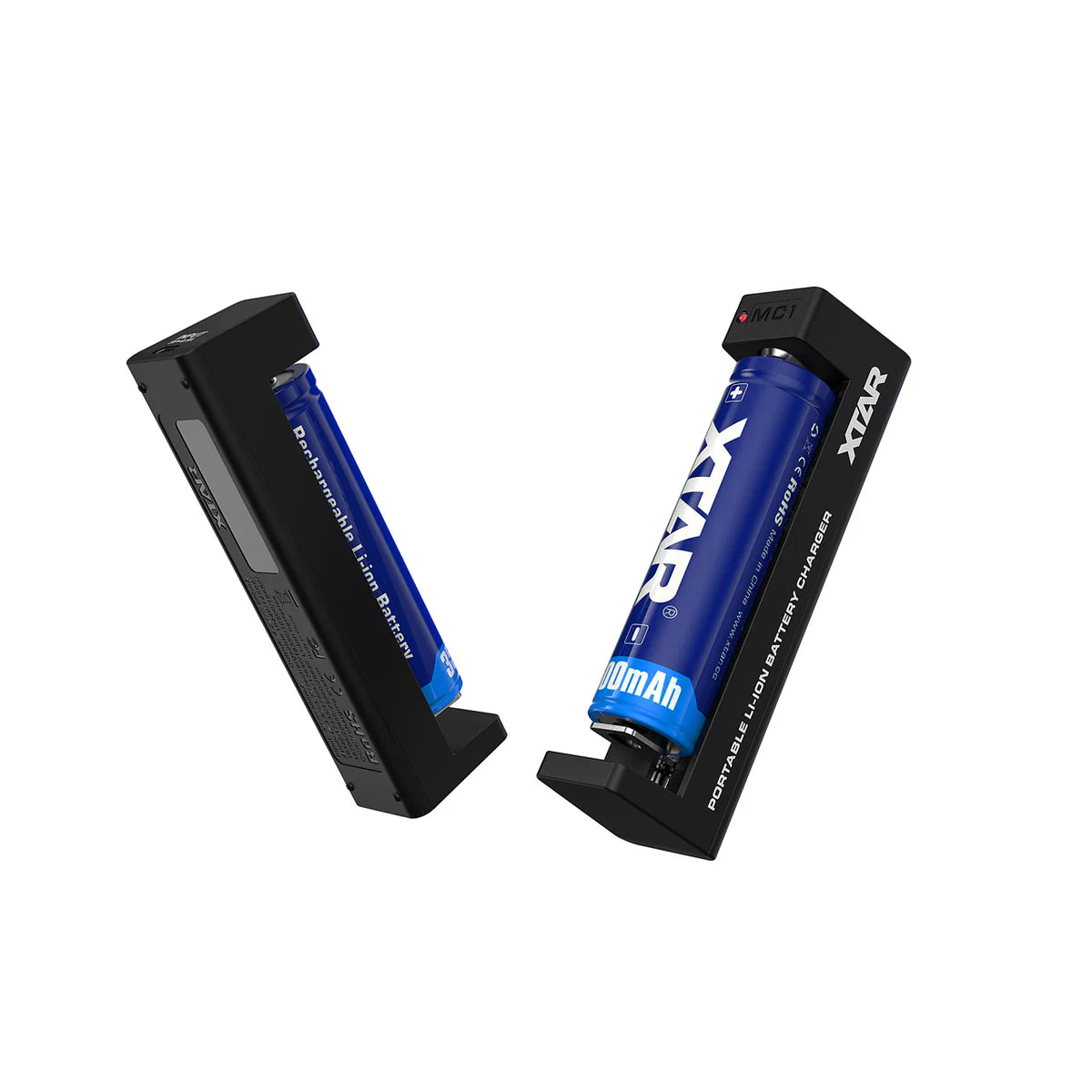 XTar MC-1 Charger with High Capacity 18650 Battery