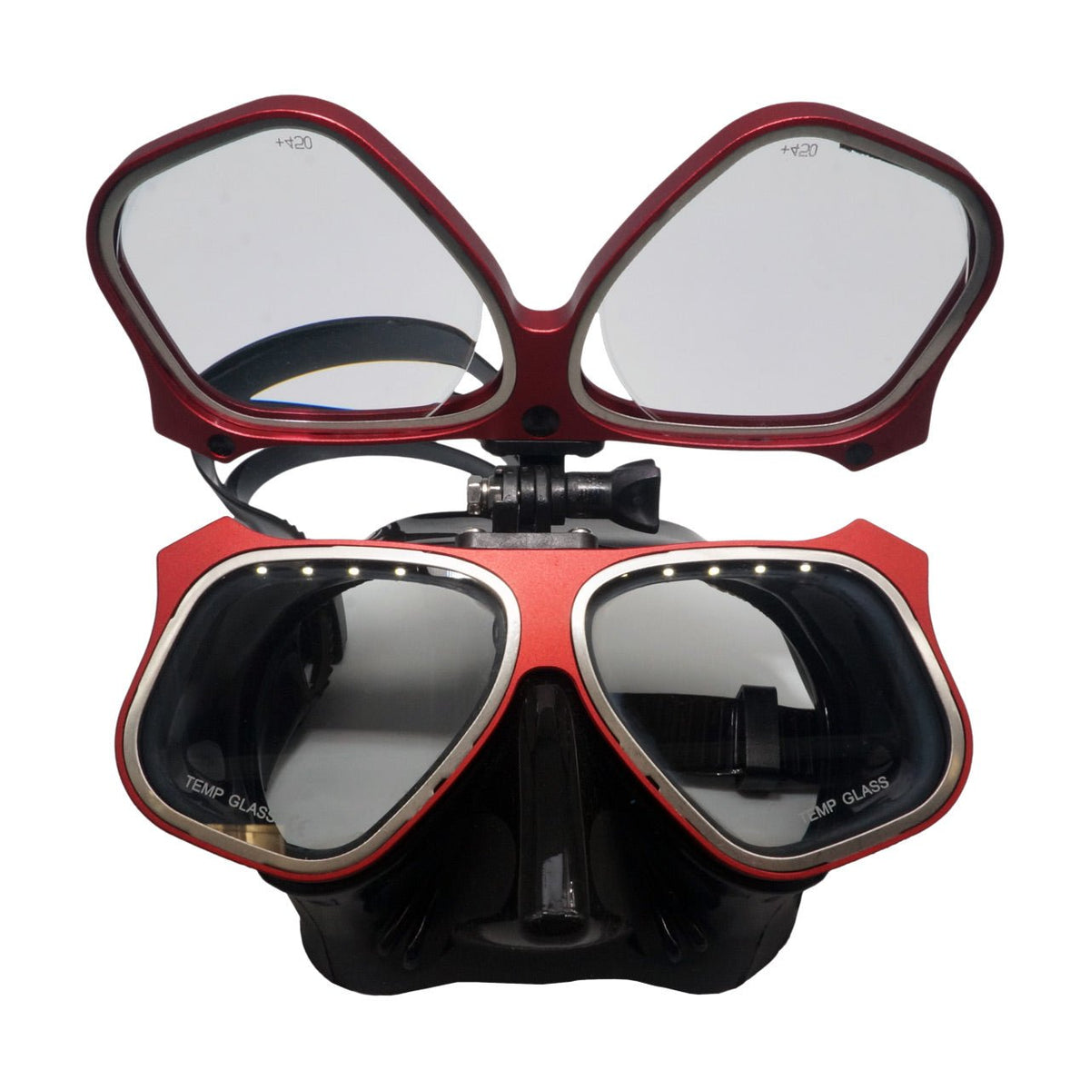 Fliped Mask HYPERION Flip Frame Mask with Lens +1/+6 – Digital Diver
