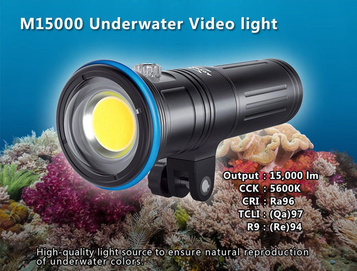 X-Adventurer M15000 Smart Video Light & Strobe – Digital Diver