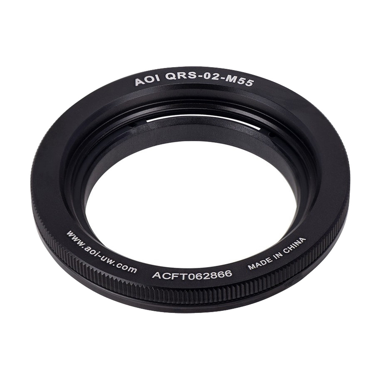 AOI Quick Release 02 Thread Mount Adapter 55mm for Bacscatter +15 MacroMate