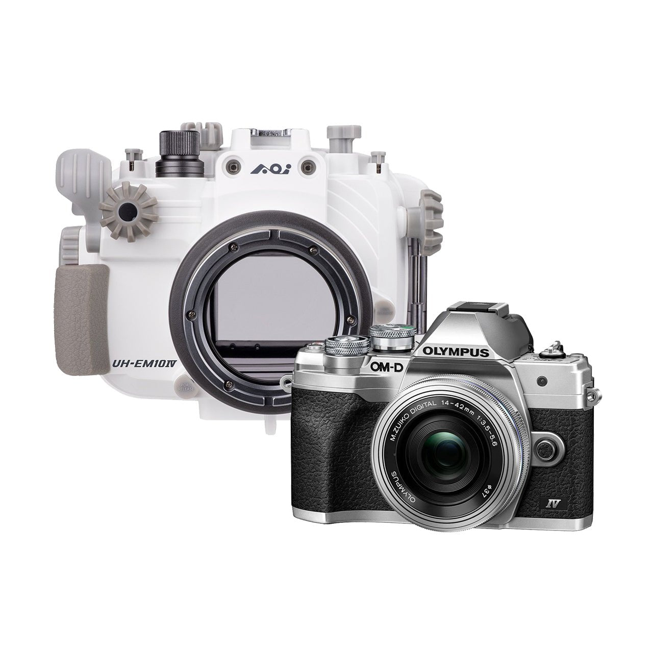 Olympus E-M10 MkIV and AOI Housing Package