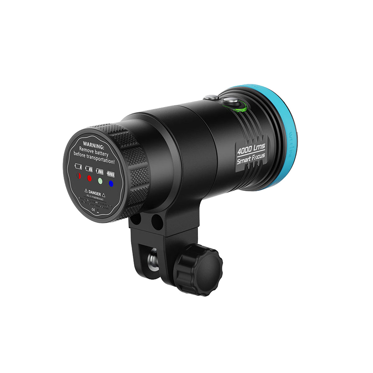 Weefine Underwater Video Light Smart Focus 4000 Lumens