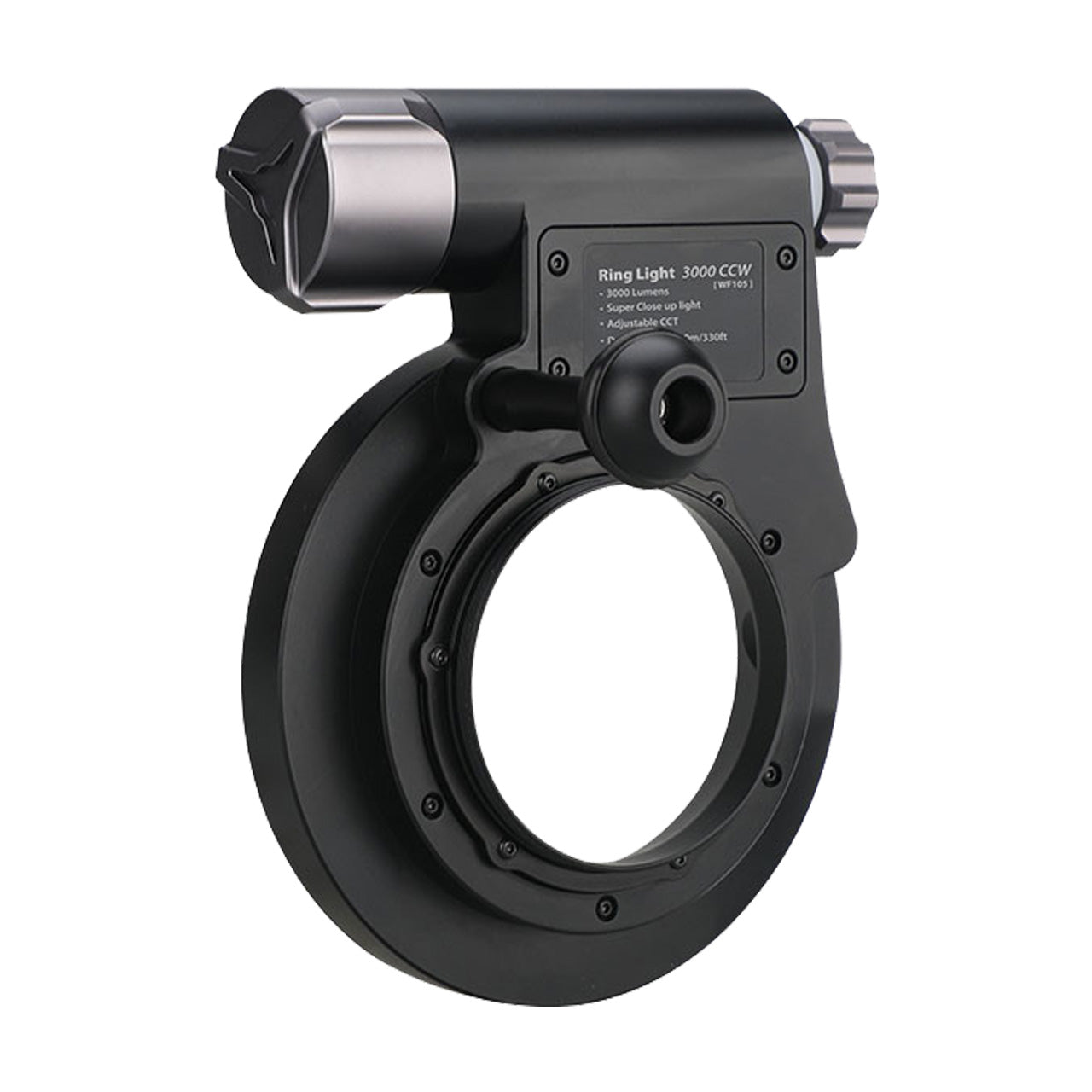 Weefine Underwater Video Ring Light 3000 Lumens